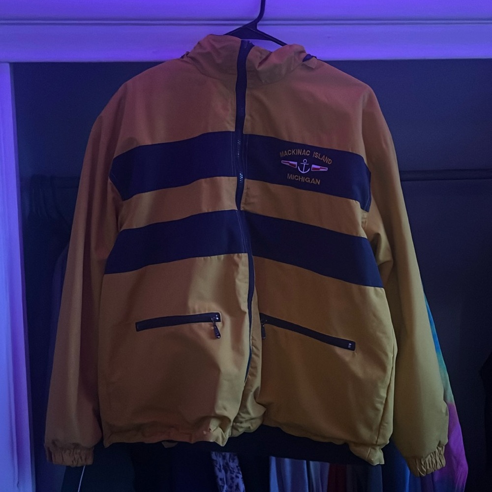 mackinac island raincoat